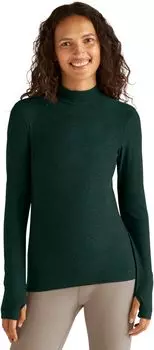 Пуловер в полулегком весе Beyond Yoga, цвет Midnight Green Heather