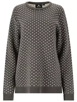 Пуловер Whistler Pullover Borge, цвет 1011 Dark Grey Melange
