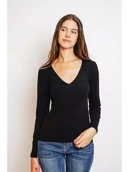 Пуловер William de Faye Pullover, черный