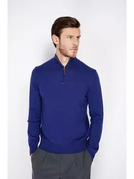 Пуловер William de Faye Pullover, синий