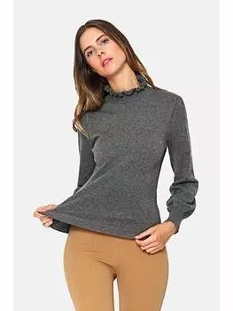 Пуловер William de Faye, серый