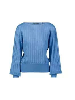 Пуловер Zero Pullover mit Ballonrmeln, цвет Riviera