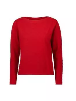 Пуловер Zero Pullover mit Punktstickerei, цвет Savvy Red