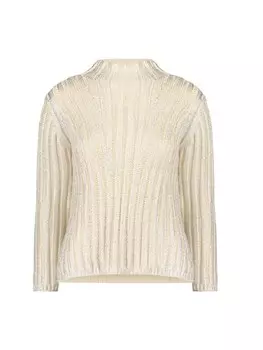 Пуловер Zero Pullover mit Silberglanz Effekt, цвет CreamSilver