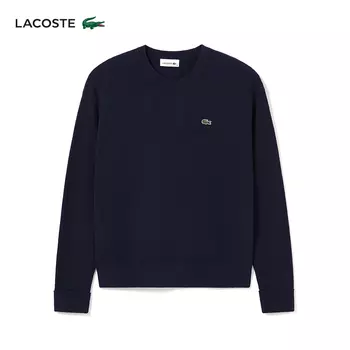 Пуловер женский Lacoste с круглым вырезом, белый