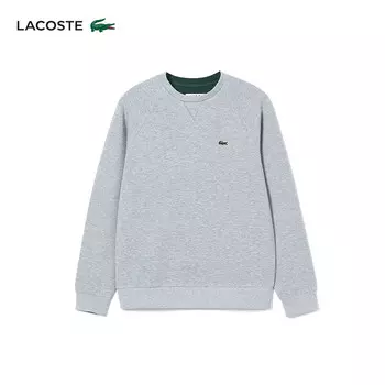 Пуловер женский Lacoste с круглым вырезом, серый