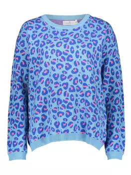 Пуловер Zwillingsherz, цвет hellblau/blau