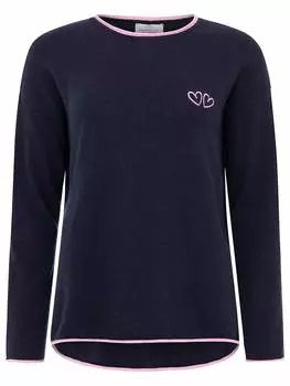 Пуловер Zwillingsherz, темно-синий