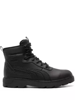 PUMA ботинки из искусственной кожи Desierto V3 Puretex, черный