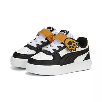 PUMA Caven Детские кроссовки PUMA Mates Alternative Closure+ PUMA, белый/золотой/бежевый