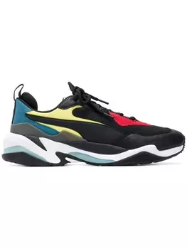 PUMA chunky sole sneakers, черный