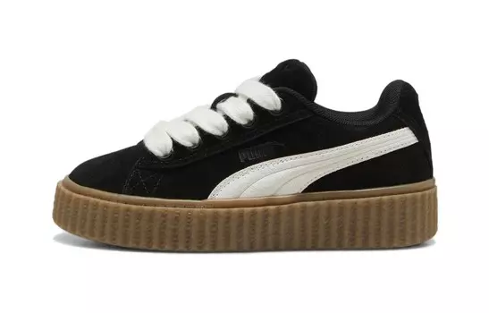 Puma Детская обувь для скейтбординга BP, Black/White