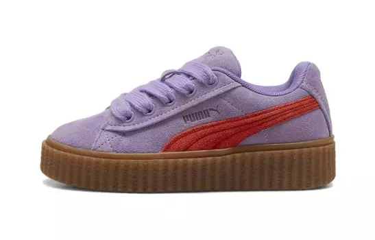 Puma Детская обувь для скейтбординга BP, Dark Purple