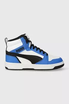 Puma Детские кроссовки Rebound V6 Mid Jr, синий