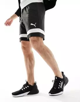 PUMA Football – Rise – Черные шорты