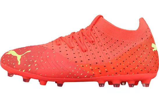 Puma Future Z Kids Футбольные бутсы для детей, Red/Yellow/Black