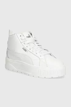 Puma Karmen II Mid кожаные кроссовки, белый