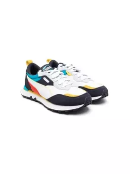 Puma Kids кроссовки на шнуровке, белый