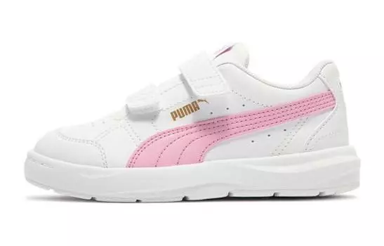 Puma Kids Обувь для скейтбординга Детская, White/Pink