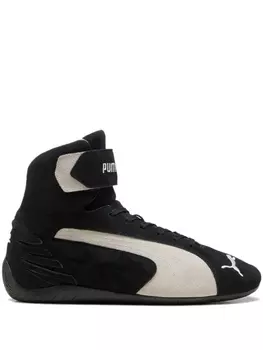 PUMA кроссовки Speedcat Mid Puma Black/Warm White, черный