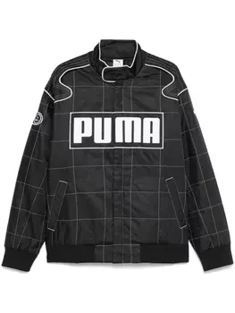 PUMA куртка Relaxed Racer, черный