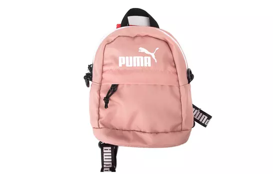 PUMA Мини-рюкзак из полиэстера унисекс розовый
