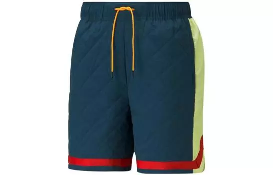 Puma Мужские баскетбольные шорты, цвет синий