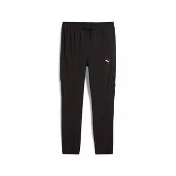 PUMA Мужские тканые брюки Flex Trend, черный