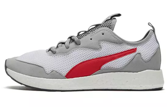 Puma Nrgy Lifestyle Shoes Men Low-top Gray/Red