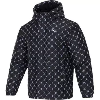 PUMA Пуховик унисекс черный