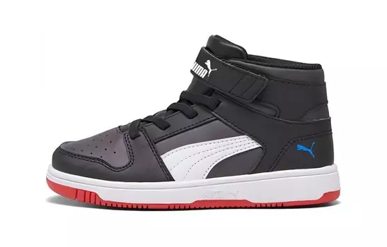 Puma REBOUND Детские кроссовки для скейтбординга PS, Black
