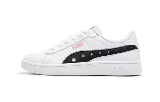 Puma Smash Kids Обувь для скейтбординга BP, Black/White
