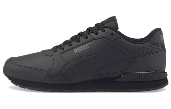 Puma ST Runner V3 Leather 'Triple Black'