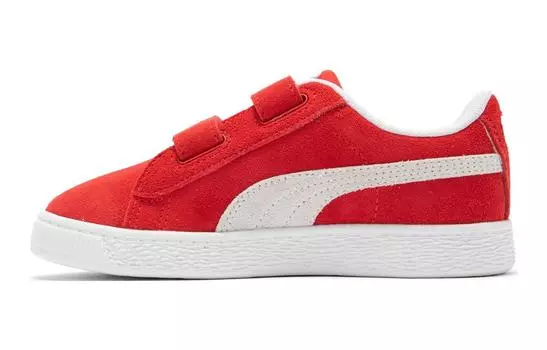 Puma Suede Kids Обувь для скейтбординга Детская, Red and White