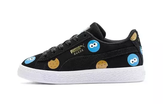 Кроссовки Puma Sesame Street X Suede Badge Jr '50th Anniversary'