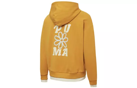 PUMA Свитшот женские оранжево-желтые