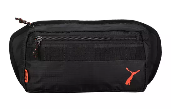 PUMA Тканевая сумка через плечо, сумка-слинги, обычная, унисекс, черная