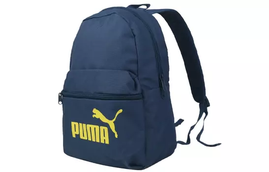 PUMA Тканевый рюкзак маленького размера унисекс темно-синего цвета