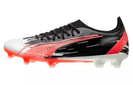 Puma Ultra Ultimate Футбольные бутсы унисекс, Black/White/Red