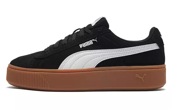 Кроссовки Puma Vikky Skate Female, черный/белый/коричневый