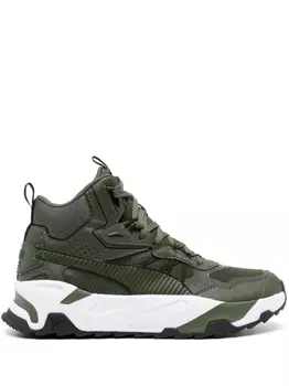 PUMA высокие кроссовки Trinity, зеленый
