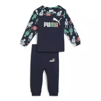 PUMA X PLAYMOBIL Minicat Crew Jogger TR Puma детский спортивный костюм, синий