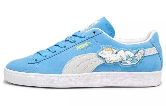 Puma Замшевые кроссовки для скейтбординга Мужской, blue