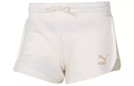 Puma Женские повседневные шорты, цвет Beige