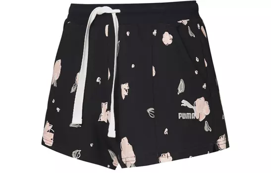 Puma Женские повседневные шорты, цвет Black