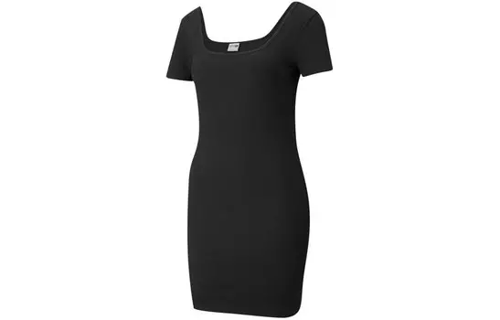 Puma Женские шорты-платье с рукавами, цвет Black