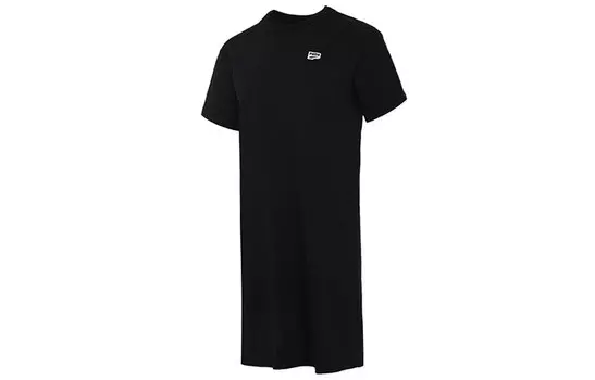 Puma Женские шорты-платье с рукавами, цвет Black