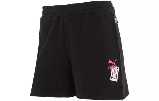 Puma Женские спортивные шорты, цвет Black