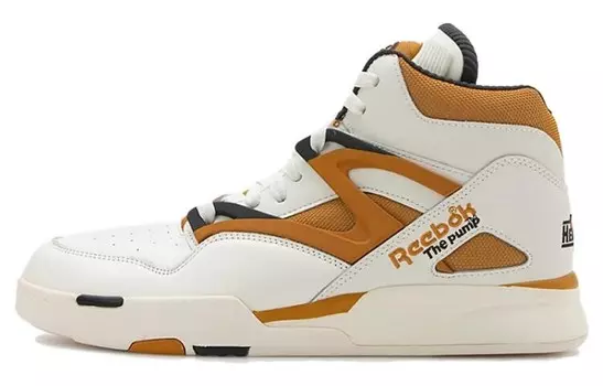 Pump Omni Zone 2 'Radiant Ochre', кроссовки женские Reebok, белый/коричневый