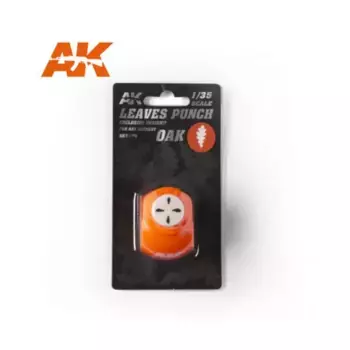 Пунш «Листья» — Дуб (масштаб 1/35), Supplies & Accessories (AK-Interactive)